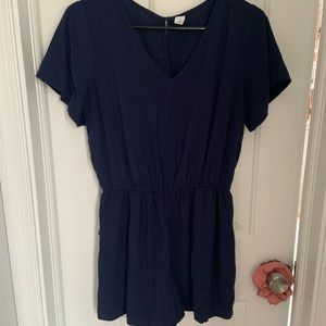 Navy romper